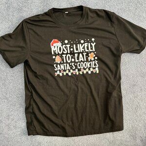 Christmas Themed Tee Shirt ~ Size XL ~ NEW
